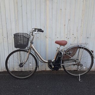 電動アシスト自転車6月-11　ヤマハ　PAS Natura　充電器　4.0Ahバッテリー　鍵1本