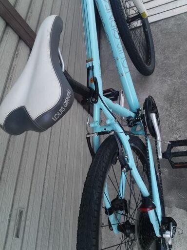 ルイガノLOUISGARNEAU マウンテンバイク FIVE 24段変速 ライトブルー