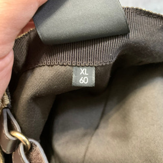 GUCCI(グッチ) 帽子(キャップ)シェリーライン GGキャンバス XL 60サイズ 