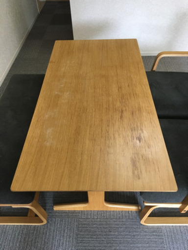 7/4までにお渡し出来る方限定 無印 ダイニングテーブルセット - その他 