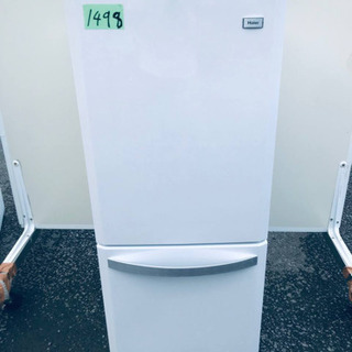 ①1498番 Haier✨冷凍冷蔵庫✨JR-NF140H‼️