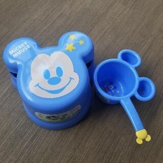 Disney ミッキー　バスチェアー&片手桶