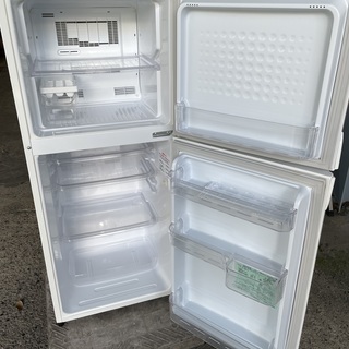 レトロ調デザイン 三菱 MITSUBISHI 136L 2ドア冷凍冷蔵庫 Puria MR-14N
