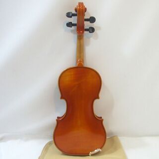 メンテ済み 良品 スズキバイオリン No300 1/10 1980年 分数 幼児用 軽量ケース 未使用 弓 裏板1枚 超希少 国産モデル Alphayue弦 アジャスター内蔵テールピース搭載 発表会など 良く鳴っているバイオリンです。ブラジルウッド未使用弓 軽量ケース 全国発送対応 中古バイオリン 名古屋近郊 愛知県清須市より 管理（カ）8436 メンテ済み 良品 スズキバイオリン No300 1/10 1980年 分数 幼児用
