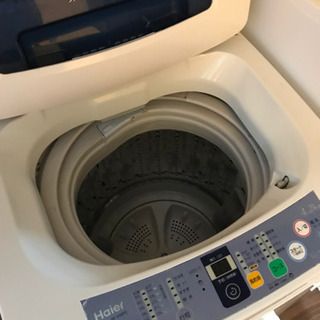 【取り引き成立】Haier 洗濯機 4.2kg
