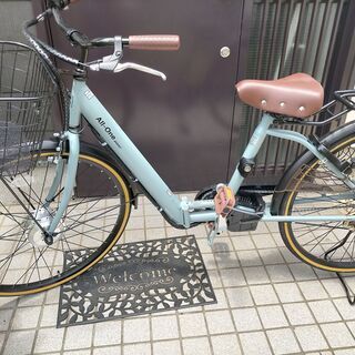 【ネット決済】2021最新電動自転車26インチ ほぼ未使用品 バ...