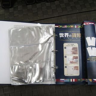 ☆ 世界の貨幣コレクション 12冊セット 紙幣129枚 コイン156枚 硬貨 辞典 収納ホルダー hachette/アシェット 札幌 北20条店