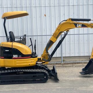 CAT　303CR 　3トンクラス　アーム補強済み ブレーカー配管　Xウェイト　ミニ油圧ショベル　バックホー　ユンボ　茨城県 S40