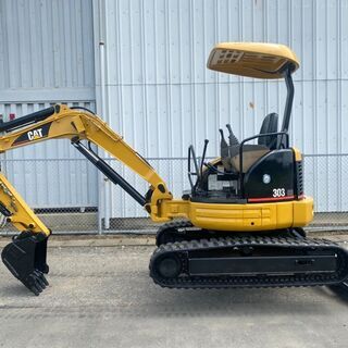CAT　303CR 　3トンクラス　アーム補強済み ブレーカー配管　Xウェイト　ミニ油圧ショベル　バックホー　ユンボ　茨城県 S40