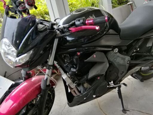 ニンジャ400r　高額マフラー　車体も可能です。