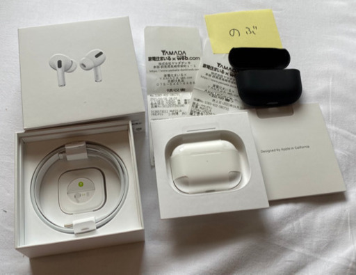 【4/16購入 美品】AirPods Pro AppleCare付属 ケース付