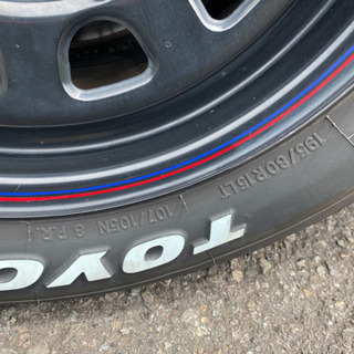 ハイエース用　デイトナホイール中古＋TOYO H20 ほぼ新品　4本