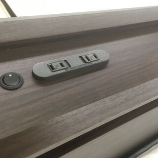 【セミダブルベッド】ニトリ セミダブルベッド フレーム&マットレス ：ダークブラウン