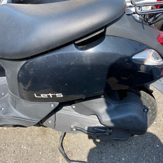 SUZUKI レッCA4AA 黒色 実動 4サイクル 原付スクーター 福岡市南区