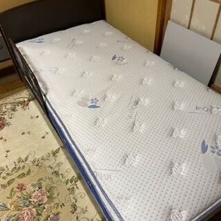 【ネット決済】【値下げ】フランスベッド　シングルベッド（日本製）