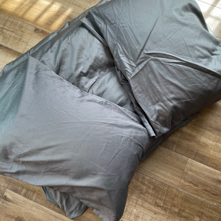 未使用(モデルルーム展示品) ダブル掛け布団 枕 セット