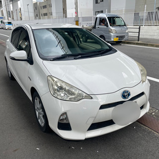 激安⭐️アクア　H25年式⭐️車検1年付