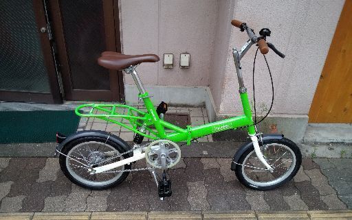 PEUGEOT CitiBike 折りたたみ自転車 ライムグリーン PEUGEOT CitiBike