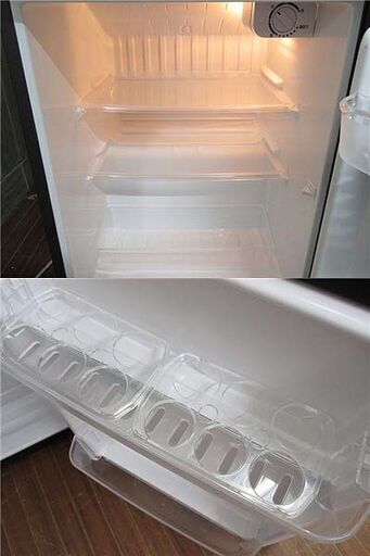 ss2588【】 ハイアール 冷凍冷蔵庫 JR-N106H 106L ブラック Haier 2