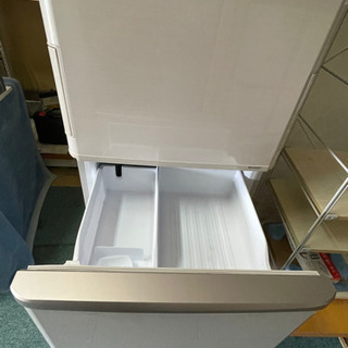 【リサイクルサービス八光　田上店　安心の1か月保証　配達・設置OK】シャープ 350L 3ドア冷蔵庫（ベージュ系）SHARP プラズマクラスター搭載 どっちもドア SJ-PW35A-C リサイクルサービス八光 田上店 安心の1か月保証 配達・設置OK】シャープ