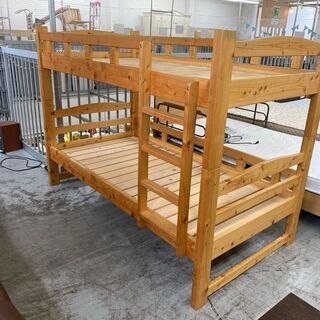 【愛品館 江戸川店】家具の里　2段ベッド　ベッド　ID:153-017567-007　　配送可 　代引き配送可