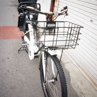 ブリジストン・電動アシスト！後ろ子乗せ付・HYDEY B！登録料無料