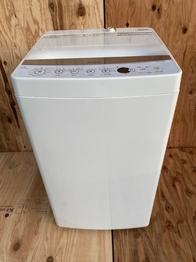 早い者勝ち✨Haier2018年製　洗濯機5.5キロ‼️他セット可能‼️(4)
