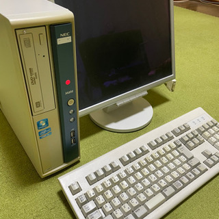 NEC  デスクトップパソコン　2台　ハードディスク無し