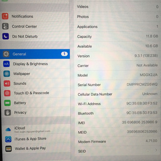 iPad Air 2 Wi-Fi+Cellular 16GB