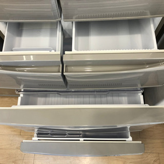 ＊【12ヶ月安心保証付】SHARP 6ドア冷蔵庫