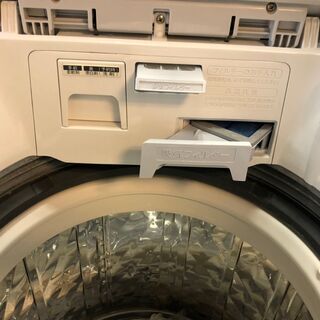 ☆中古激安！　SHARP　シャープ 5.5kg  プラズマクラスター　全自動洗濯機　2017年製　ES-GE5A-V　【KBF048】￥31,800！！