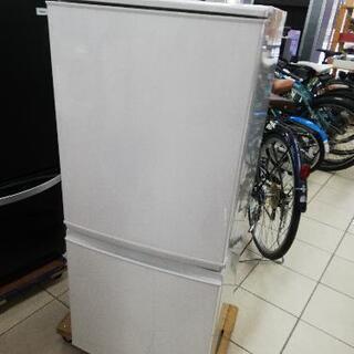 SHARP シャープ SJ-D14B-W 2016年製 137L 冷蔵庫