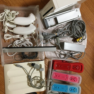 【ネット決済】Wii 本体　リモコン　ヌンチャク等　セット