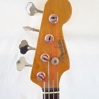 Fender フェンダー ジャズベース JVシリアル RECISION BASS ソフトケース シールド 替え弦