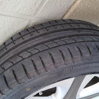50系プリウス純正アルミ+ほぼ新品夏タイヤ4本セット