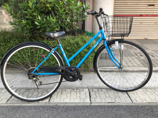中古自転車　　27インチ　6段ギア/Panasonic LEDライト。