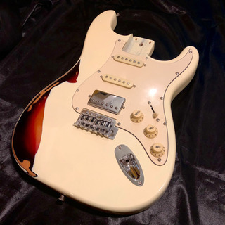 エレキギター ストラトキャスター アルダーボディ マルチレイヤー