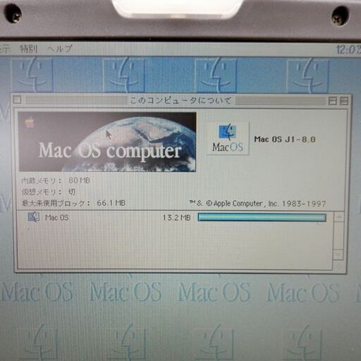 ノートパソコン ジャンク扱い品 Apple Macintosh PowerBook 2400c