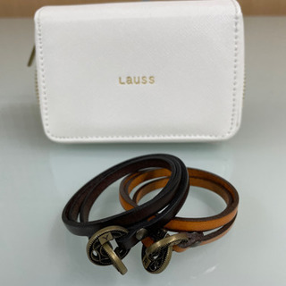 LAUSS レザーブレスレット