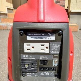 ホンダインバータ発電機。ほぼ新品。値下げしました。60000→50000円