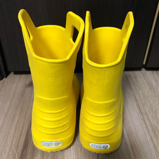 子ども用　長靴　17センチ　黄色