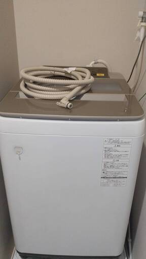パナソニック NA-FA80H3 簡易乾燥機能付洗濯機 8kg