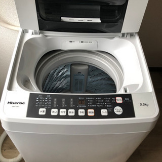 【ネット決済】Hisense 5.5kg洗濯機 2019年製