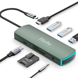 【ネット決済・配送可】USB ハブ Type Cハブ HDMI ...