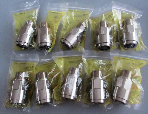 ☆日立金属 HITACHI プッシュインパクト継手接続要領 LIA 20A20・V VO LPガス用 10個セット◆ひょうたん印