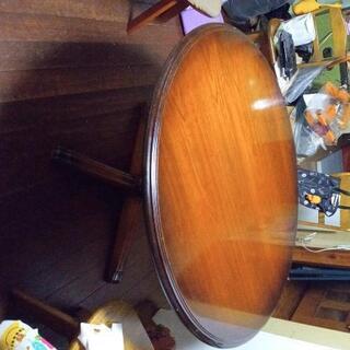 円形テーブル(カリモク家具)6/27日限定取りにこれる方