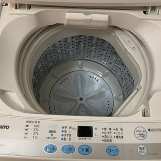 洗濯機(6キロ)【ゆずります！】