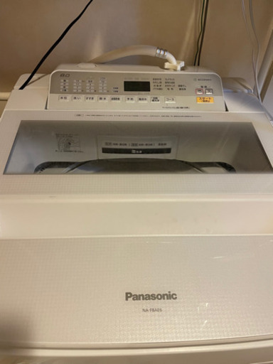 【取引中】Panasonic2019年製　洗濯機　8kg 送風乾燥機能付き