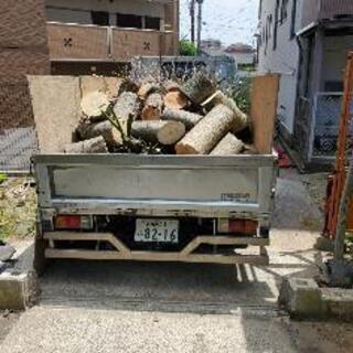 薪に切り株、加工済み