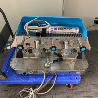 Elektra Barlume coffee machine ブルー コーヒーマシーン